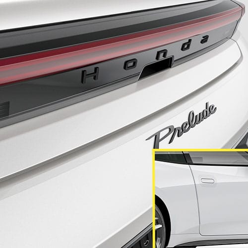 Honda Protection Film Set (Prelude) 08P48-36W-100