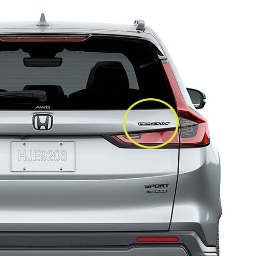 Honda Rear HPD™ Emblem (CRV) 08F20-3A0-100B
