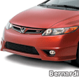 Honda Under Spoiler Aero Kit - Front (Civic Si Coupe) 08F01-SVA-XXX1